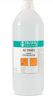 HI70463 Hydrochloric Acid 0.1N, 1L