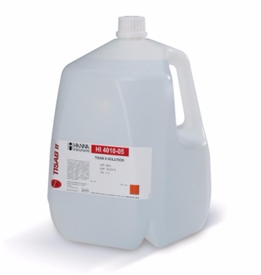 HI4010-05 TISAB II for Fluoride ISEs (1 gallon)