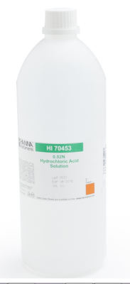 HI70453 Hydrochloric Acid 0.02N, 1L
