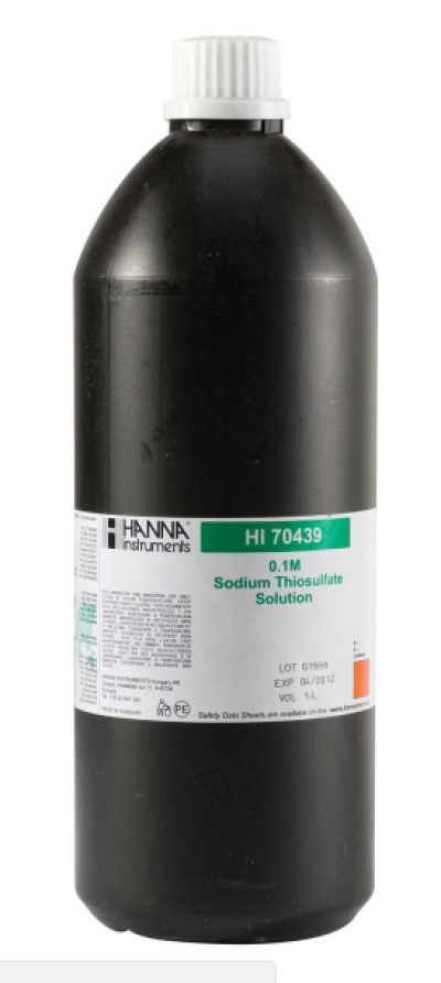 HI70439 Sodium Thiosulfate 0.1M, 1L