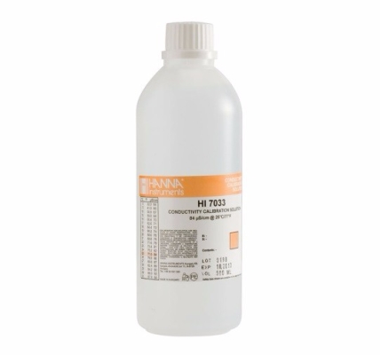 HI7033L 84 S/cm Conductivity Standard (500mL Bottle)