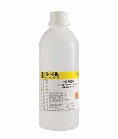 HI7006L pH 6.86 Calibration Solution (500 mL)