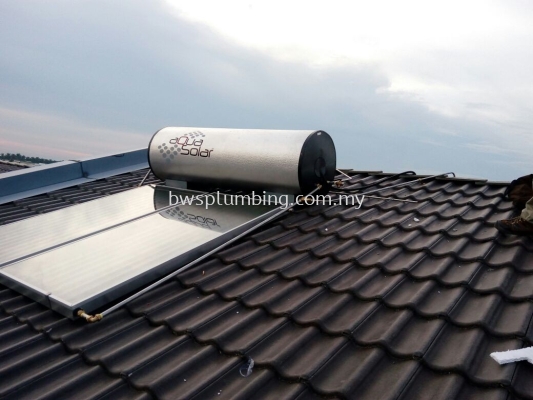 Melaka Baru, Malacca | Aqua Solar Water Heater Installation