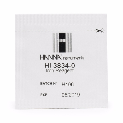 HI3834-050 Iron (Medium Range) Test Kit Replacement Reagents (50 tests)