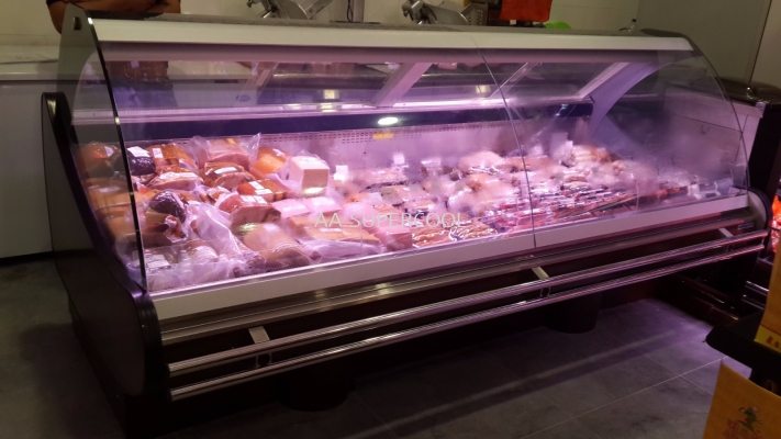 Serve over Deli case