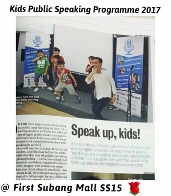 Kids Public Speaking by Johan Speaking Academy