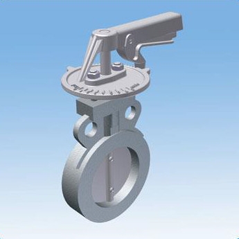 BUTTERFLY VALVE OF HIGH TEMPERATURE SERIES GD(H) - LDK