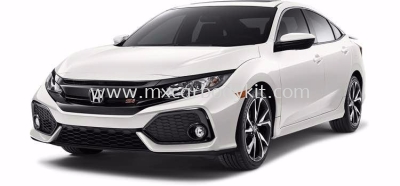 2016 HONDA CIVIC FC SI BUMPER SET