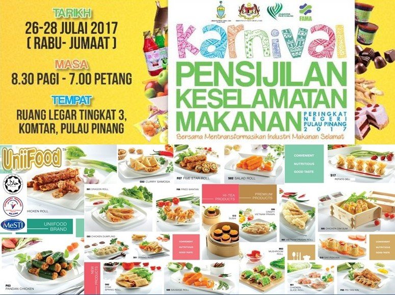 UniiFood @ KARNIVAL PENSIJILAN KESELAMATAN MAKANAN 2017