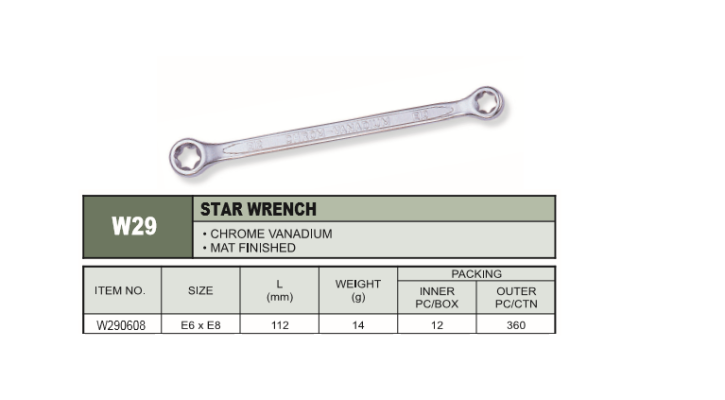 STAR WRENCH - W290608