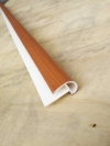 PVC  Stair Nose Round - Cherry ( R8-1032 ) Stair Nose Round ( R - Profile ) PVC Profile Flooring Accessories