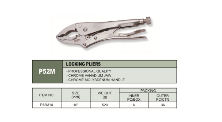 LOCKING PLIERS - P52M10