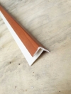 PVC  Stair Nose F 8mm - Cherry ( F8-1032 ) F Stair Nose 8mm ( F - Profile ) PVC Profile Flooring Accessories