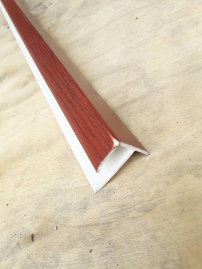 PVC  Stair Nose F 12mm - Dark Cherry ( F12-1010 )