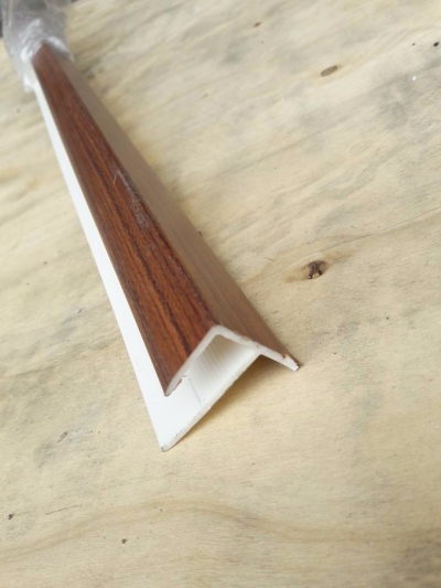 PVC Stair Nose F 12mm - Teak ( F12-1003 )