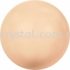 SW 5810 Crystal Round Pearl, 03mm, Crystal Peach Pearl (001 300), 200pcs/pack 5810 CRYSTAL ROUND PEARL, 03MM Crystal Pearl SW Crystal Collections 