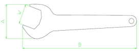 ER Nut Wrench for NxxSX nano & NxxSX ER Nut Wrench for NxxSX nano & NxxSX Wrench YAMAKEN