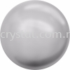 SW 5810 Crystal Round Pearl, 04mm, Crystal Light Grey Pearl (001 616), 100pcs/pack 5810 CRYSTAL ROUND PEARL, 04MM Crystal Pearl SW Crystal Collections 