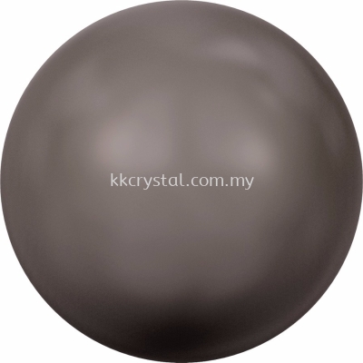 SW 5810 Crystal Round Pearl, 04mm, Crystal Brown Pearl (001 815), 100pcs/pack