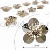 Handmake Flower, Code: 62#, Color 6#, 10pcs/pack Handmake Flower 