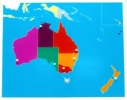 Australia Puzzle Map (CM050) Cultural Studies