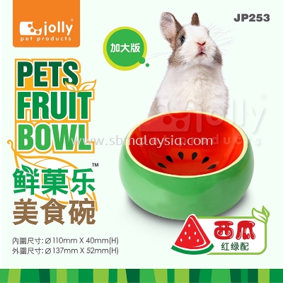 JP253 Jolly Pets Fruit Bowl Watermelon