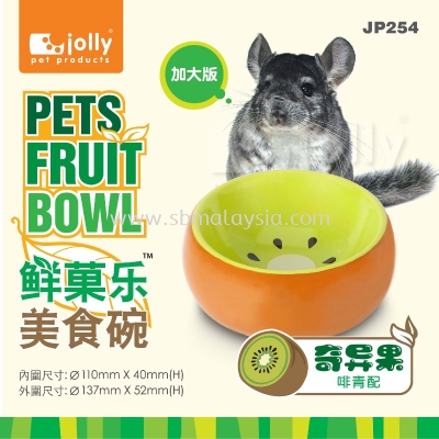 JP254 Jolly Pets Fruit Bowl Kiwi