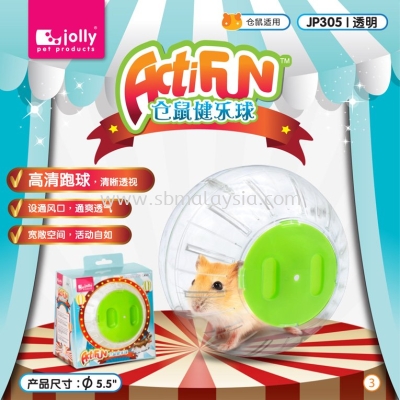 JP305 Jolly Actifun Exercise Ball - Transparent (5.5")