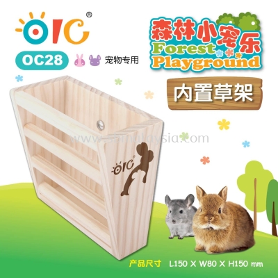 OC28 OIC Internal Wooden Hay Rack