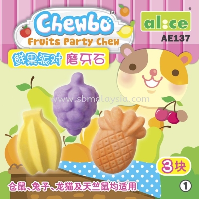 AE137 Alice Chewbo Fruits Party Chew