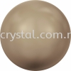 SW 5810 Crystal Round Pearl, 06mm, Crystal Bronze Pearl (001 295), 100pcs/pack 5810 CRYSTAL ROUND PEARL, 06MM Crystal Pearl SW Crystal Collections 