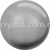 SW 5810 Crystal Round Pearl, 06mm, Crystal Grey Pearl (001 731), 100pcs/pack 5810 CRYSTAL ROUND PEARL, 06MM Crystal Pearl SW Crystal Collections 