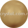 SW 5810 Crystal Round Pearl, 06mm, Crystal Bright Gold Pearl (001 306), 100pcs/pack 5810 CRYSTAL ROUND PEARL, 06MM Crystal Pearl SW Crystal Collections