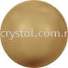 SW 5810 Crystal Round Pearl, 08mm, Crystal Bright Gold Pearl (001 306), 50pcs/pack 5810 CRYSTAL ROUND PEARL, 08MM Crystal Pearl SW Crystal Collections 