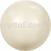 SW 5810 Crystal Round Pearl, 08mm, Crystal Cream Pearl (001 620), 50pcs/pack 5810 CRYSTAL ROUND PEARL, 08MM Crystal Pearl SW Crystal Collections 