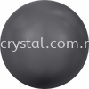 SW 5810 Crystal Round Pearl, 08mm, Crystal Dark Grey Pearl (001 617), 50pcs/pack 5810 CRYSTAL ROUND PEARL, 08MM Crystal Pearl SW Crystal Collections 