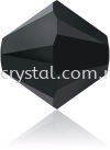SW 5328 XILION BEAD, 03MM, Jet Hematite (280 HEM), 30pcs/pack 5328 BEAD, 03MM Beads SW Crystal Collections