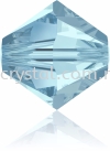 SW 5328 XILION BEAD, 03MM, Aquamarine (202), 30pcs/pack 5328 BEAD, 03MM Beads  SW Crystal Collections 