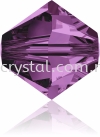 SW 5328 XILION BEAD, 03MM, Amethyst (204), 30pcs/pack 5328 BEAD, 03MM Beads  SW Crystal Collections 