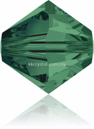 SW 5328 XILION BEAD, 03MM, Emerald (205), 30pcs/pack