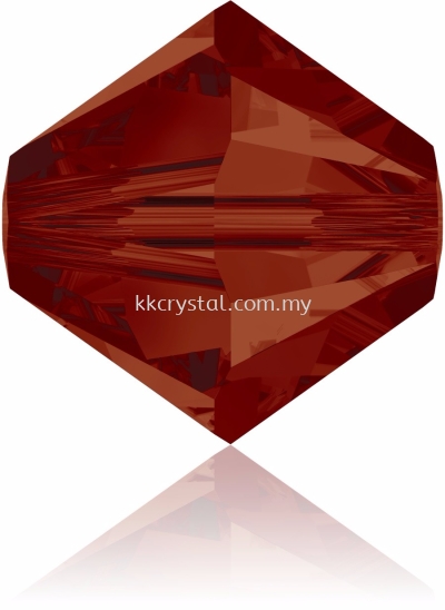 SW 5328 4mm, Crystal Red Magma (001 REDM), 30pcs/pack