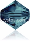 SW 5328 XILION BEAD, 08MM, Indicolite (379), 4pcs/pack 5328 BEAD, 08MM Beads  SW Crystal Collections 