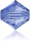 SW 5328 XILION BEAD, 08MM, Light Sapphire (211), 4pcs/pack 5328 BEAD, 08MM Beads SW Crystal Collections