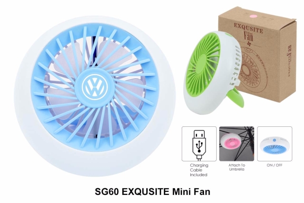 SG60 EXQUSITE Mini Fan