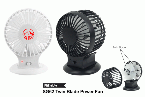 SG62 Twin Blade Power Fan