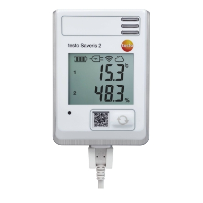testo Saveris 2-H1 - WiFi Data Logger with Display and Integrated Temperature and Humidity Probe [Delivery: 3-5 days]