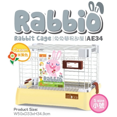 AE34 Alice "Rabbio" Rabbit Cage(Small) - Cream