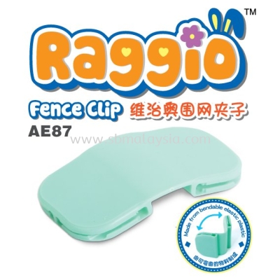 AE87 Alice "Raggio" Fence Clips (2/set)