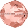 SW 5000 Round Beads, 4mm, Rose Peach (262), 10pcs/pack 5000 ROUND BEAD, 04mm  Beads  SW Crystal Collections 