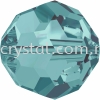 SW 5000 Round Beads, 4mm, Blue Zircon (229), 10pcs/pack 5000 ROUND BEAD, 04mm  Beads  SW Crystal Collections 